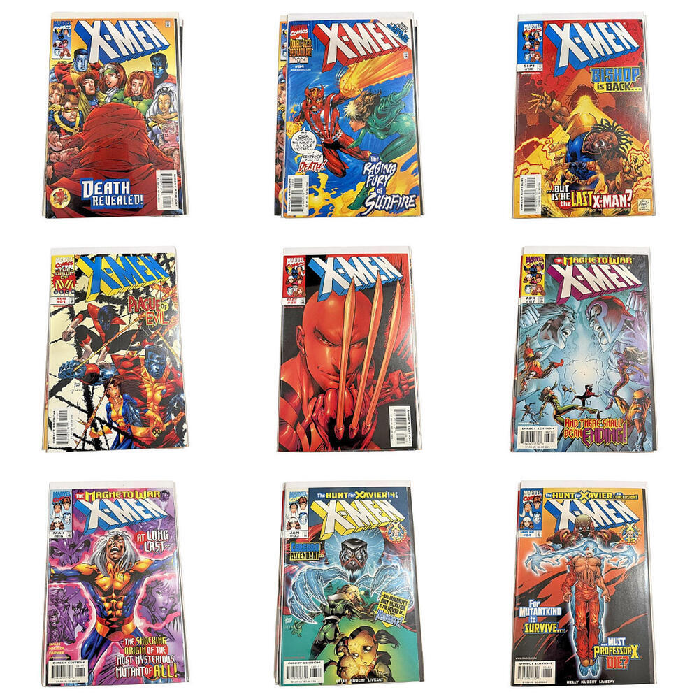 Marvel X-MEN MEGALOT 141 COMICS - Variants Events Signed VF+